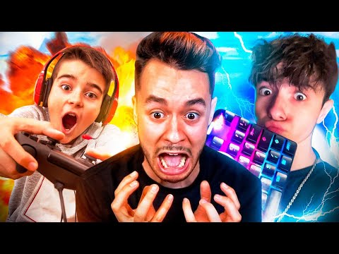 ¿CÓMO JUEGAN LOS MEJORES NIÑOS A FORTNITE? - TheGrefg