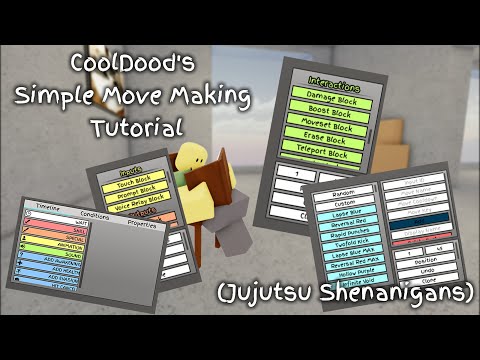 Simple JJS move making tutorial (Skill builder and more)