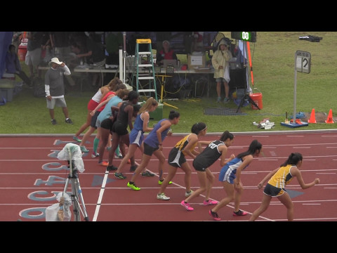 2017 HHSAA State Championship (Trials) Girls 800m Run - Heat 1