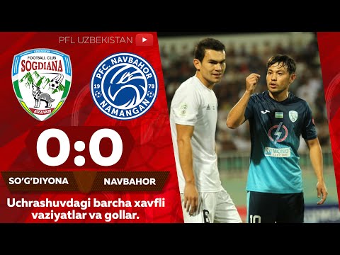 SOʻGʻDIYONA 0:0 NAVBAHOR Coca-Cola Superliga. 18-tur