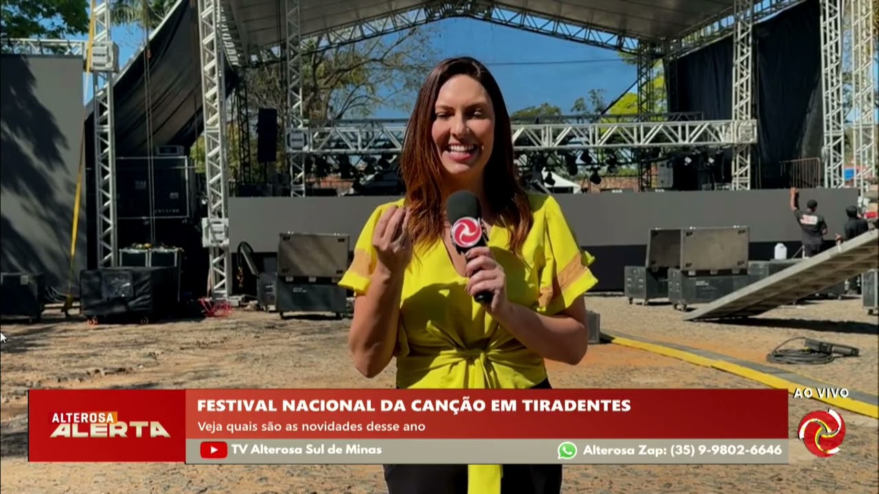 Festival Nacional da Canção começa em Tiradentes