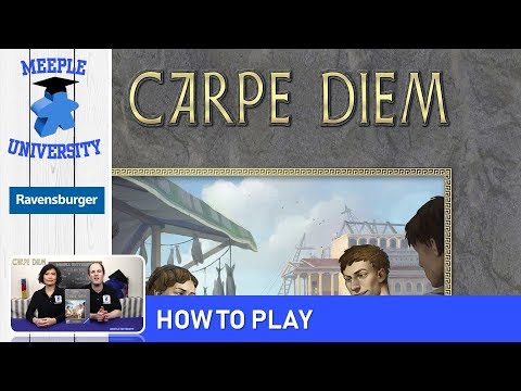 Carpe Diem Board Game – How to Play (Clear & Concise, First Printing w/ Second Print rule change))