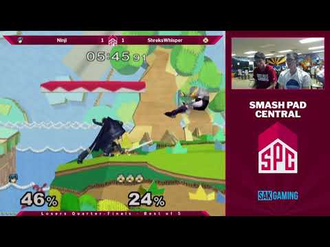 SPC 70 Losers Quarters -Ninji vs ShreksWhisper (Sheik)