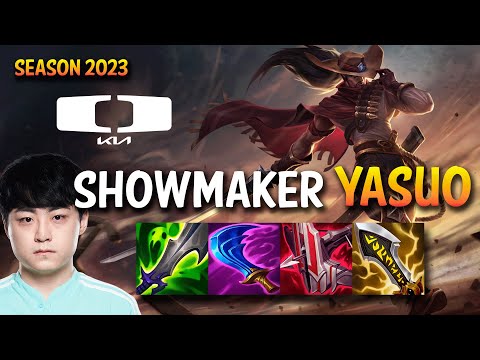 DK Showmaker YASUO vs AHRI Mid - KR Ranked