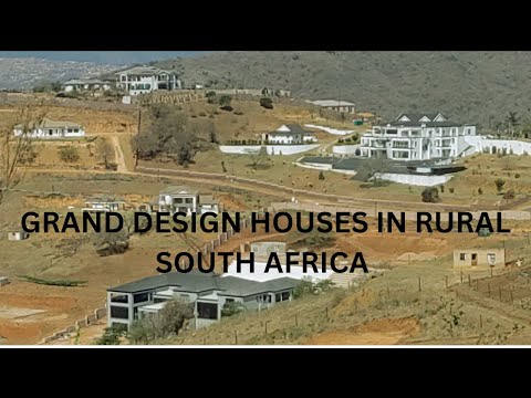 GRAND DESIGN HOUSES IN RURAL SOUTH AFRICA | NEW BEAUTIFUL VILLAGE | HUGE PLOTS FROM R35K