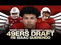 49ers reaction: Why SF drafted FASTEST RB in draft, Isaac Guerendo