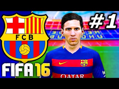 FIFA 16 Retro Barcelona Career Mode EP1...
