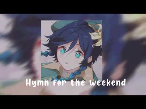 hymn for the weekend (edit audio) girl and boy mashup