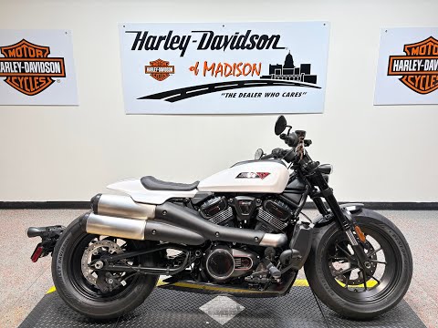 2026 RH1250S Harley-Davidson® Sportster® S White Onyx Pearl Black Trim