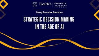 Strategic Decision Making in the Age of AI - Steve Walton