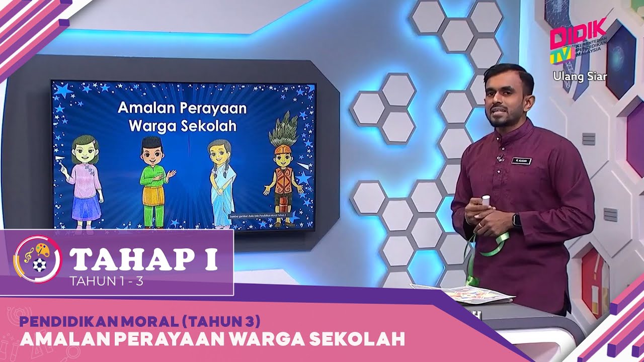Tahap I (2022) | Pendidikan Moral (Tahun 3): Amalan Perayaan Warga Sekolah [R]