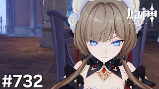 [原神]#732 星と深淵を目指せごっこ 本日の主役は「若葉の助け合い～初めての雪原～&魔神任務 神に愛されぬ雪国!」
