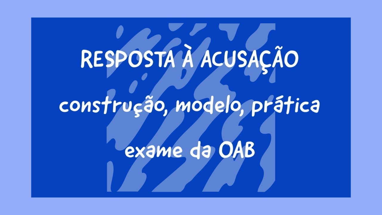 Resposta à Acusação