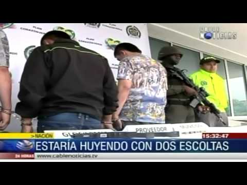 Capturan a alias 'Pipe', presunto responsable de amenazas a 'Tino' Asprilla