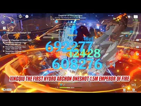 Everyone has Forgotten, Who is The first Hydro Archon! - Xingqiu Oneshot 1.5M Emperor of Fire