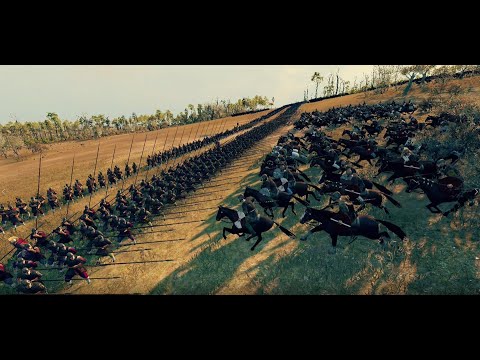 Pike Infantry Demolishes Cavalry Charge Total War