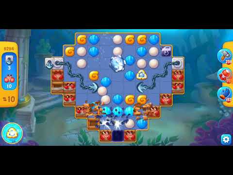 Fishdom. 9294 level no boosters and diamonds. 17 moves