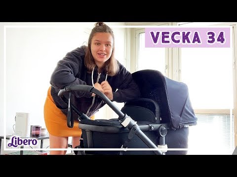 Jag älskar barnvagnar! - Daniela & Benard vecka 34