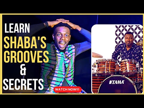 SHABA IS A BEAST!!!  Drum Lesson @ShabaSegun