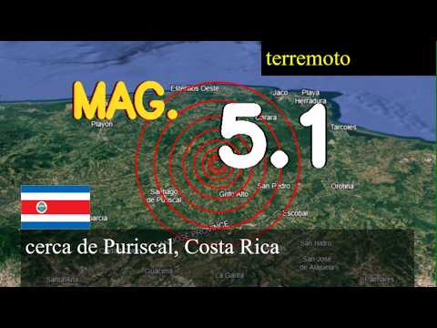 Terremoto cerca de Puriscal, Costa Rica actualizaciones en vivo hoy: Terremoto de magnitud 5.1 ocur