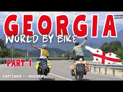 Cycling a remote mountain pass in the Caucasus | Bike touring #21