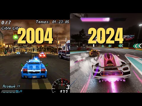 Evolution Of Asphalt  Games 2004-2024