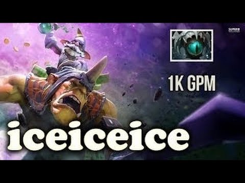 Dota2 iceiceice Alchemist Raid Boss Killer Build Gameplay 8000MMR Highlights