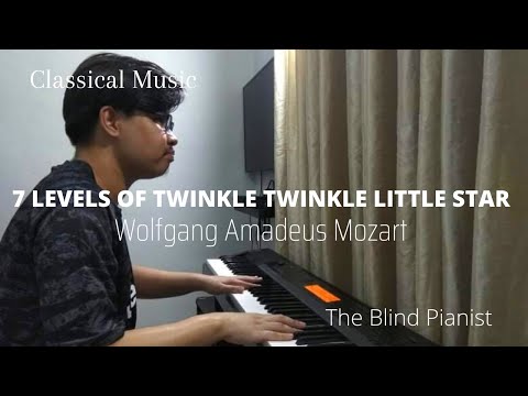 7 Levels Of Twinkle Twinkle Little Star - W.A. Mozart | Piano Cover by Kyle Paolo Angeles