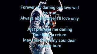 Elvis Presley - Pledging My Love (Lyrics)