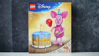 LEGO Disney Winnie the Pooh 43305 Piglet's Birthday Fun - LEGO Speed Build Review