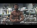 Bodybuilder Classic Physique Athlete Renato Pici Chest And Triceps Video 2 Weeks Out.