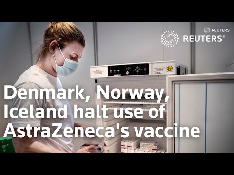 丹麥、挪威、冰島停止使用阿斯利康的疫苗。 (Denmark, Norway, Iceland halt use of AstraZeneca's vaccine)