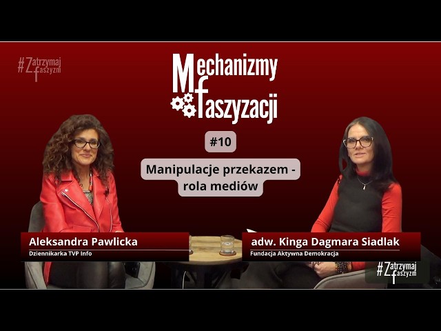 Mechanizmy faszyzacji #10 "Manipulacje przekazem - rola mediów" 