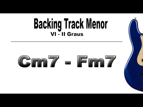 Cm7 and Fm7 Backing Track Bossa Nova