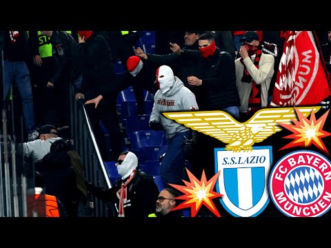 Angriff am Block, Affenlaute & Pyroshows! (S.S. Lazio - Bayern 1:0)