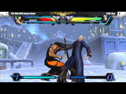 UMvC3 Top 16 EMP Crazy Joe vs CTRL Flux & BIFU Coach Steve vs CTRL Flux  - Civil War 6 Tournament