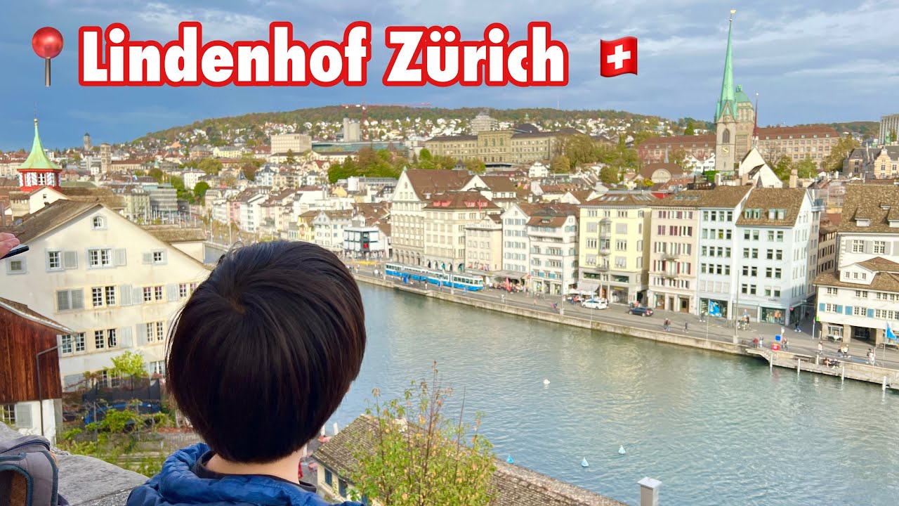 Experience the breathtaking sights from atop Lindenhof Hill.