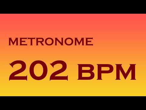 METRONOME 202 BPM 4K