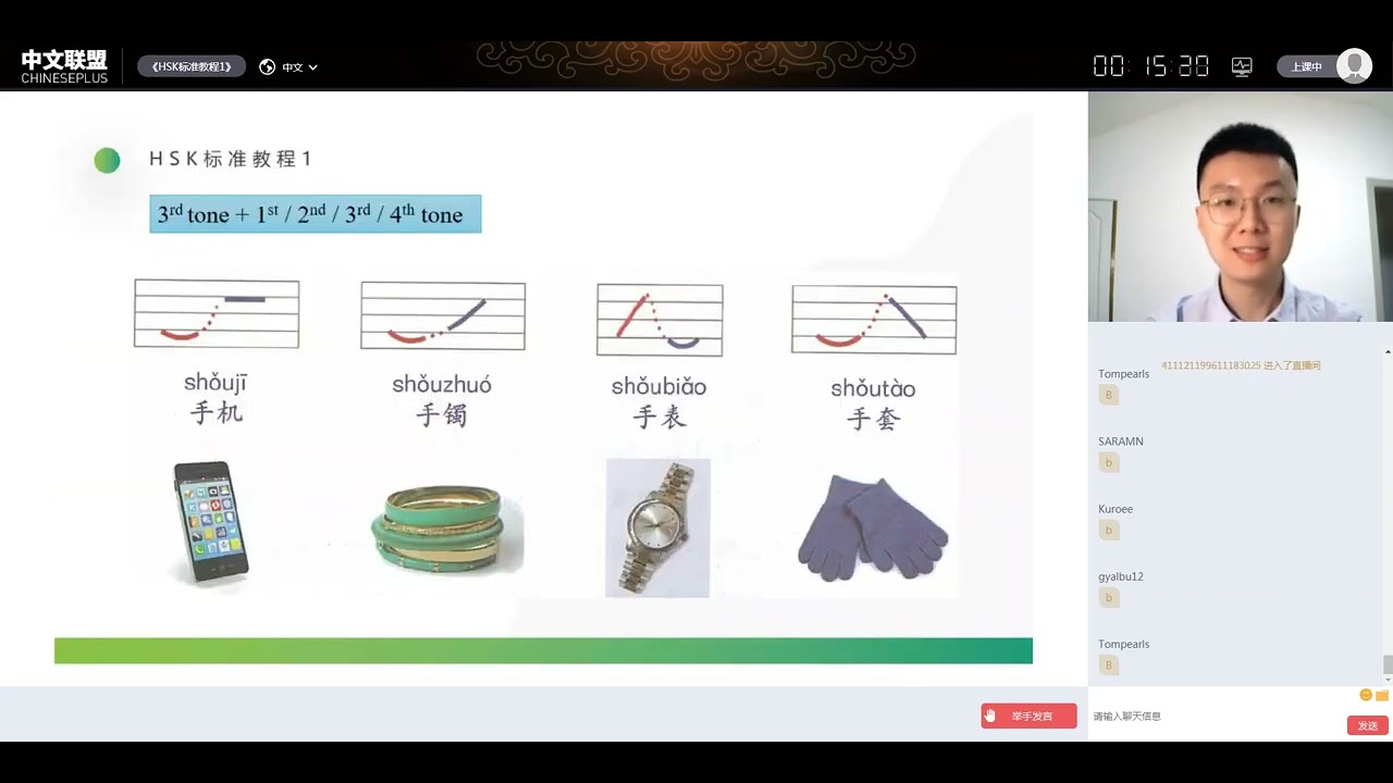 HSK1 Lesson 8 我想喝茶 I'd like some tea