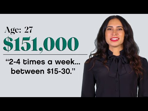 給料の違う女性たち。どのくらいの頻度で食品が配信されていますか？ (Women of Different Salaries: How Often Do You Have Food Delivered | Glamour)