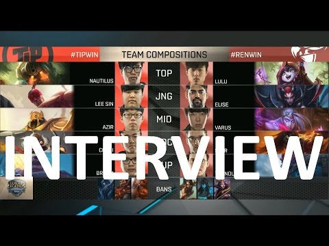 Feng / Seraph TIP vs REN Post Game Interview