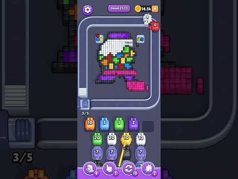 Pixel Flow Level 2523 Walkthrough