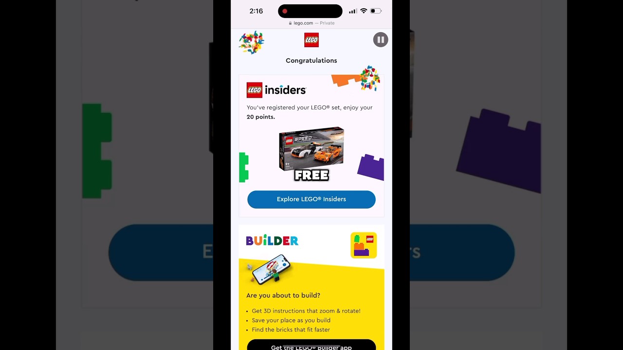 Didn't you scan all of your @LEGO sets thru Lego Insiders program? #lego #legos #legoshorts #idea