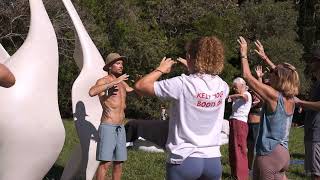 Breathing, meditation and ice baths in Byron bay