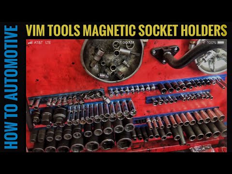Magnetic Socket Holder And Tool Organizer From Vim Tools.