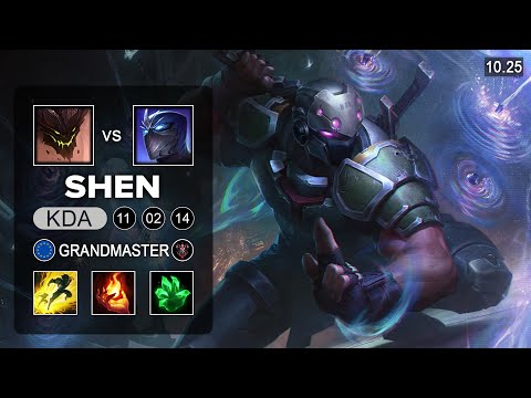 Shen Top vs Malphite - EUW GrandMaster Patch 10.25