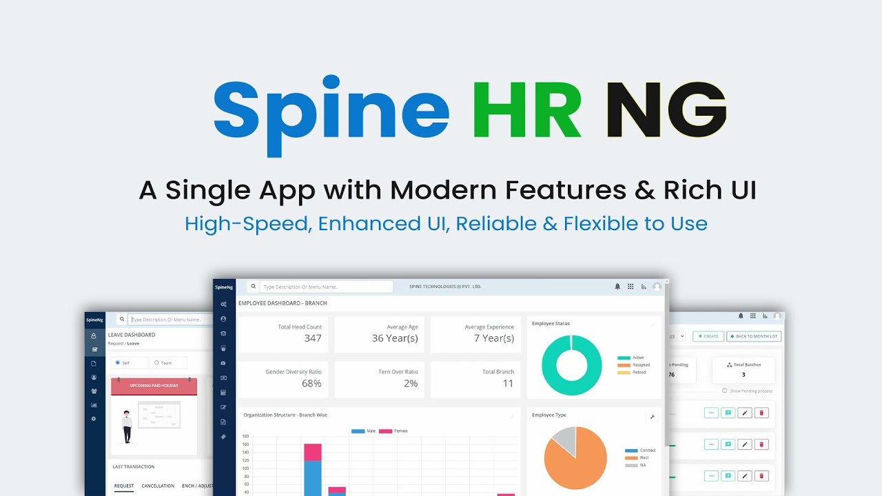 Introducing Spine HR NG: The New Era of HR Efficiency | Best HRMS Software in India