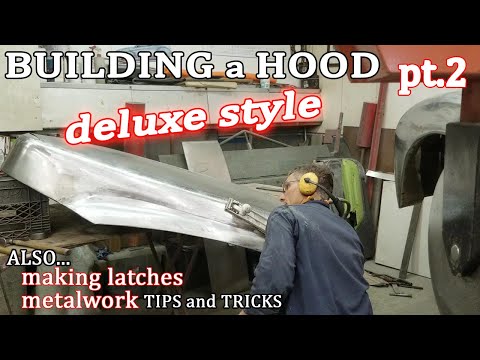 Hand Built Custom Hood & Functioning Trunk Latch - Ep.60 | 1940 Ford Inspired Hardtop Coupe