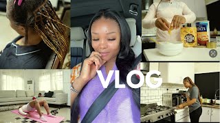 *I Tried Fulani Braids* Nikolas Pilates left Me Breathless! +Protein Packed Oats Pancakes & More…