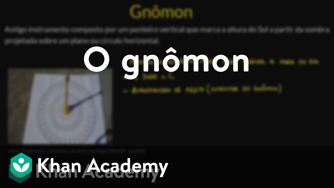 O gnômon